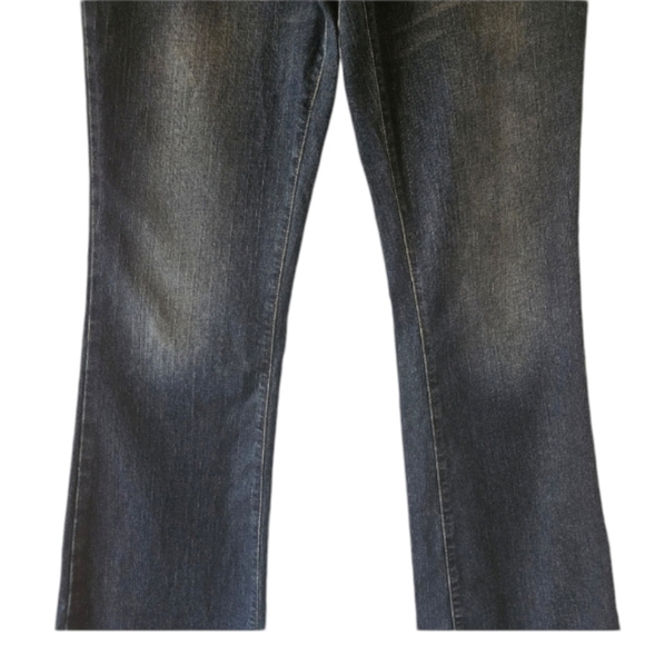 📌21 AMERICAN EAGLE EXTREME LOW RISE SKINNY FLARE JEANS WOMEN'S SIZE 12R - Picture 6 of 12